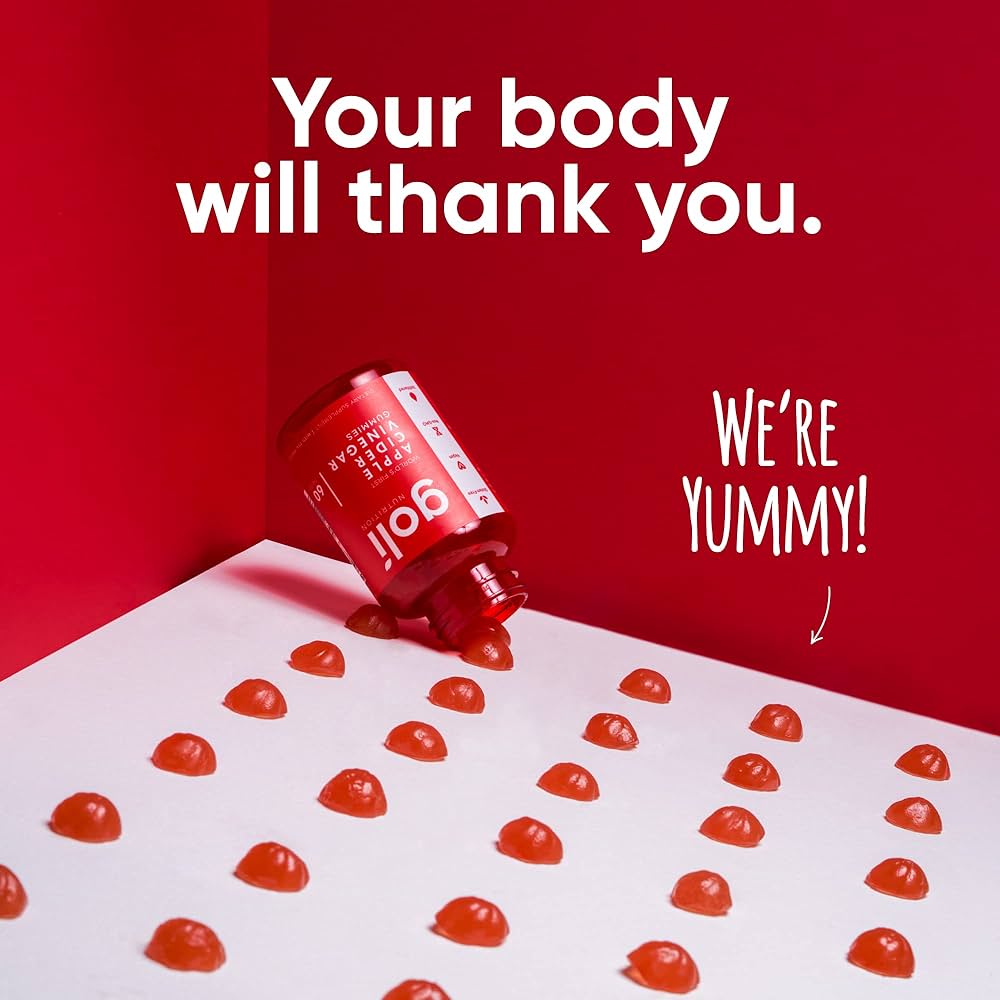 World’s First Apple Cider Vinegar Gummies – Goli Nutrition (60 gomitas) - Image 3