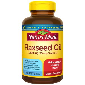Flaxseed Oil 1400 mg – Nature Made (300 softgels)