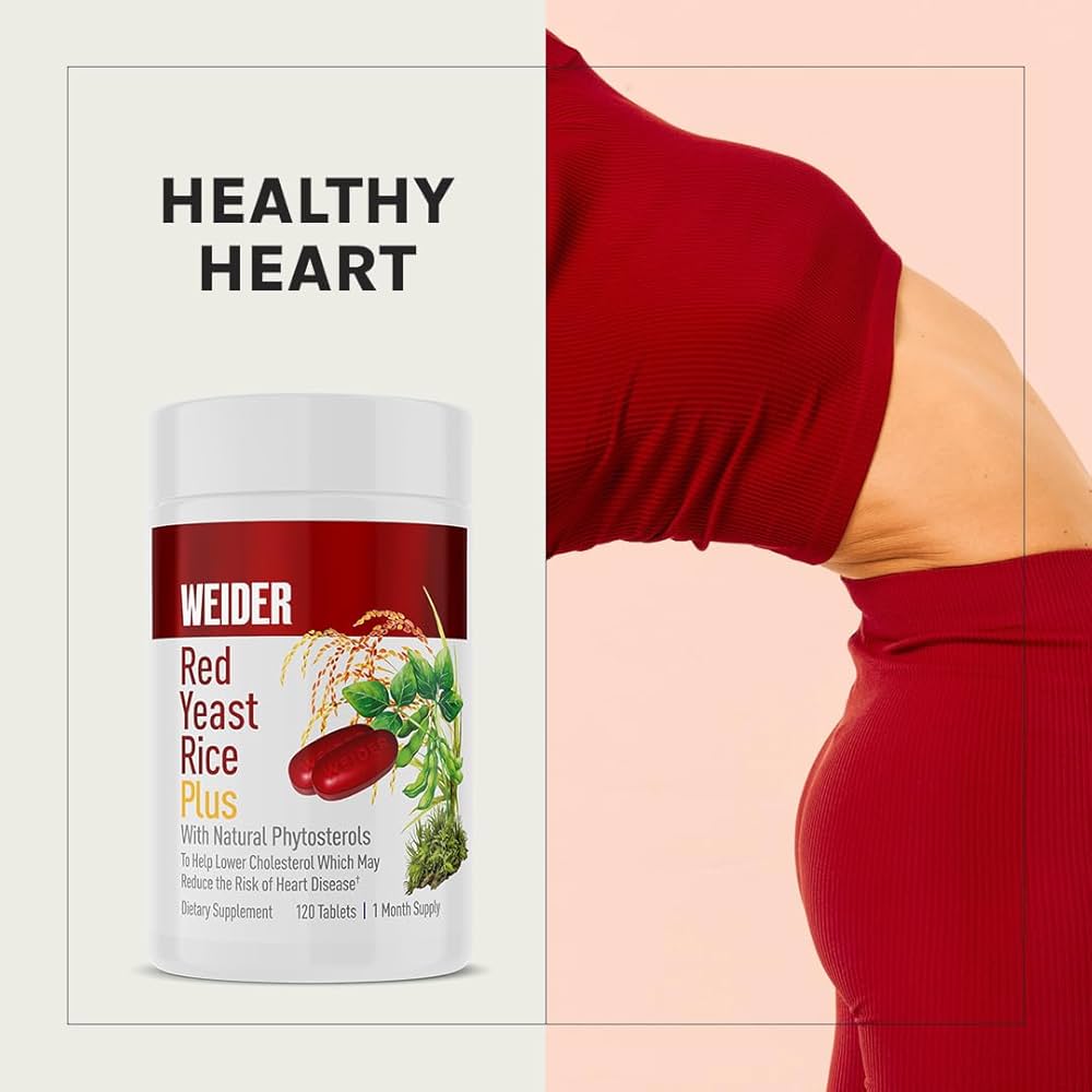 Red Yeast Rice Plus – Weider (240 tabletas)