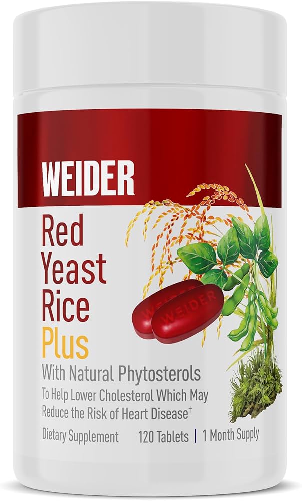 Red Yeast Rice Plus – Weider (240 tabletas) - Image 3