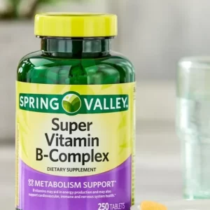 Super Vitamin B-Complex – Spring Valley (250 tabletas)