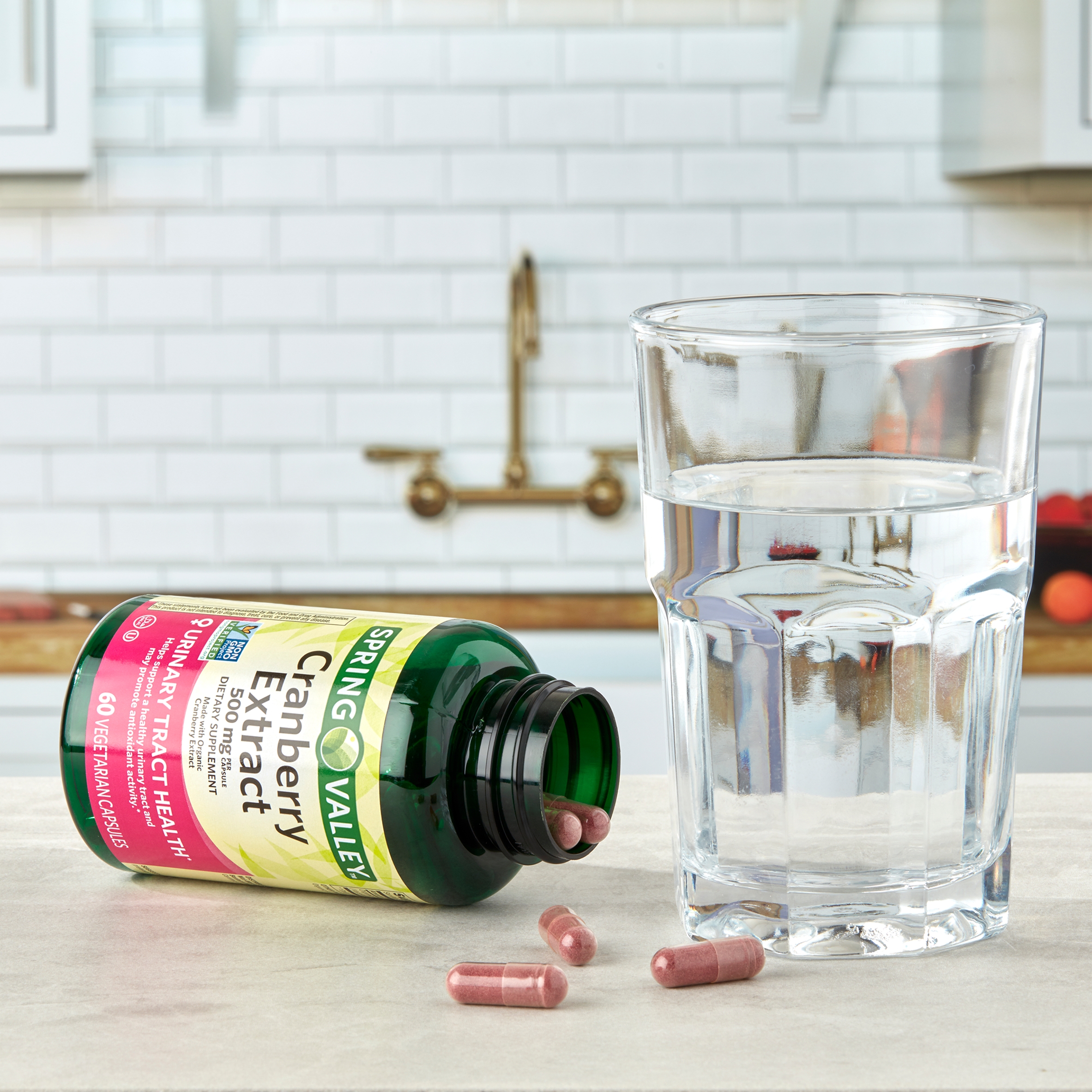 Cranberry Extract 500 mg – Spring Valley (60 cápsulas vegetarianas) - Image 3