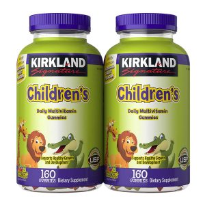 Children’s Daily Multivitamin Gummies – Kirkland Signature (160 gomitas)