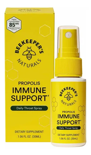 Kids Propolis Immune Support Beekeeper's Naturals Daily Throat Spray (30 ml)