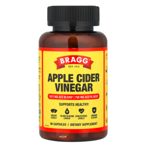 Apple Cider Vinegar – Bragg (90 cápsulas)