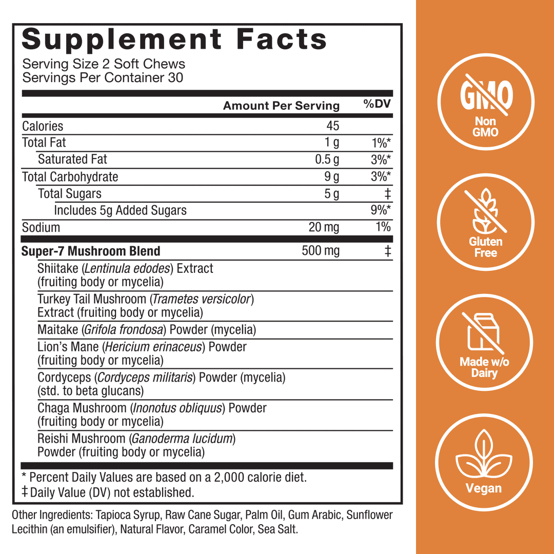 Modern Mushrooms – Force Factor (60 gomitas superfood) - Image 4