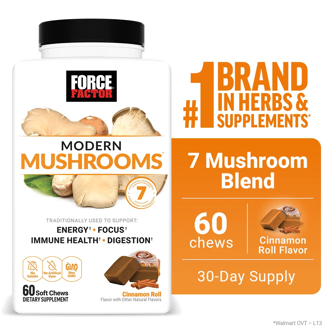 Modern Mushrooms – Force Factor (60 gomitas superfood) - Image 2