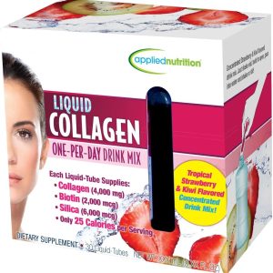 Liquid Collagen One Per Day Drink Mix – Applied Nutrition (30 tubos líquidos, 300 ml)