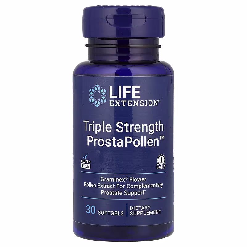 TRIPLE STRENGTH PROSTAPOLLEN 30 Softgels