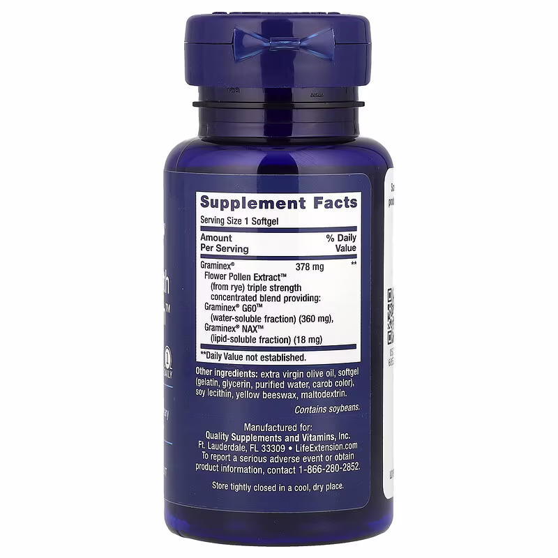 TRIPLE STRENGTH PROSTAPOLLEN 30 Softgels - Image 2