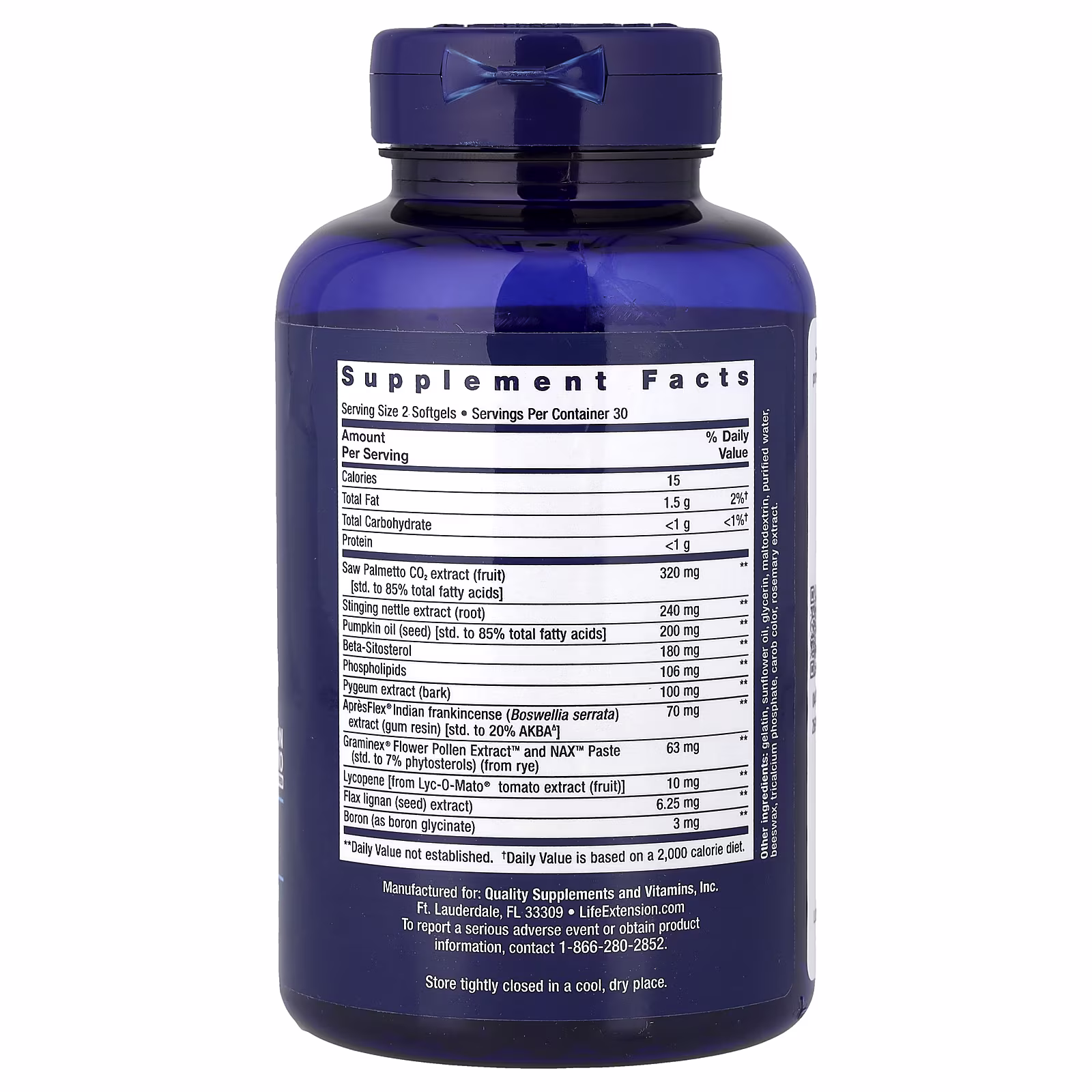 ULTRA PROSTATE FORMULA 60SOFTGELS - Image 2