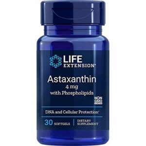 ASTAXANTHIN 4MG WHIT PHOSPHOLIPIDS 30 SOFTGEL