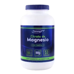 NATURAGEL CITRATO DE MAGNESIO 160 CAPS