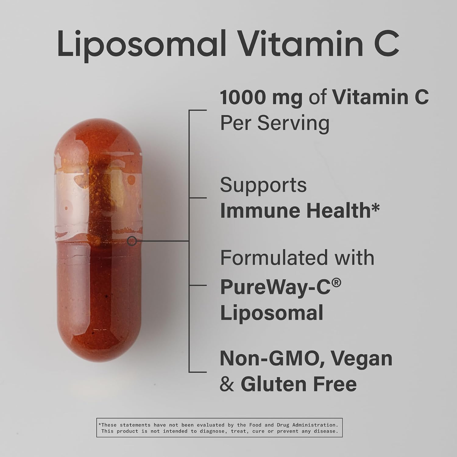 SPORTS RESEARCH LIPOSOMAL VITAMIN C 180 CÁPSULAS VEGETALES - Image 5