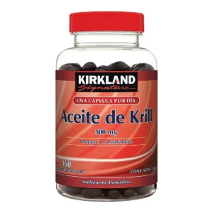 KIRKLAND ACEITE DE KRILL 500MG 160 CAPS