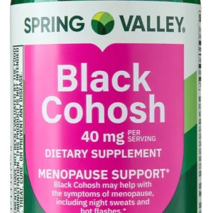 Black Cohosh 40mg MENOPAUSE SUPPORT 100 TABLETS