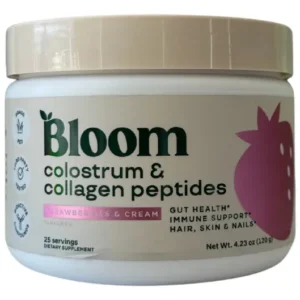 BLOOM COLOSTRUM & collagen peptides(25 servings)