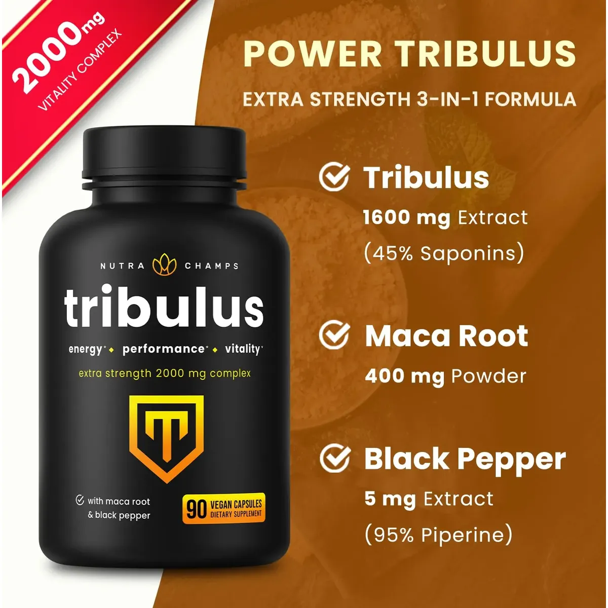 TRIBULUS ENERGY PERFORMANCE VITALITY - Image 4