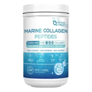 MARINE COLLAGEN PEPTIDES 500G NATURE TARGET