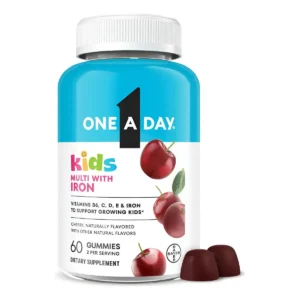 ONE A DAY KIDS MULTI WITH IRON 60 GUMMIES