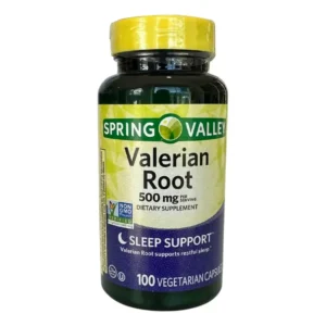 Valerian Root 500gm SLEEP SUPPORT 100 VEGETARIAN CAPSULES