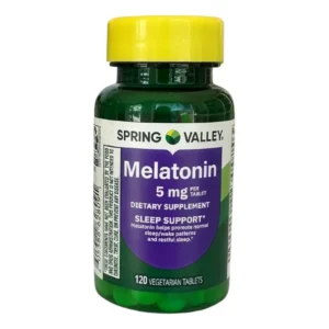 Melatonin 5mg SLEEP SUPPORT 120 VEGETARIAN TABLETS