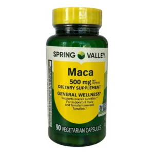 Maca 500mg GENERAL WELLNESS 90 VEGETARIAN CAPSULES