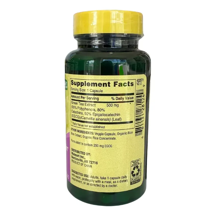 STANDARDIZED EXTRACT Green Tea 500mg WEIGHT MANAGMENT - Image 2