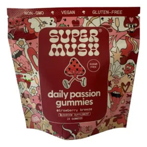 daily passion gummies strawberry breeze 28 gummies
