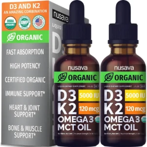 D3 K2 OMEGA 3 MCT OIL 60 SERVINGS