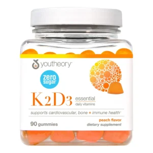 YOUTHEORY K2 D3 ZERO SUGAR 90 GUMMIES