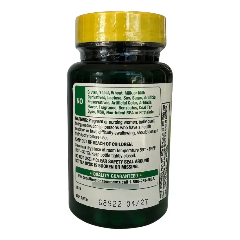 STANDARDIZED EXTRACT Korean Panax Ginseg 100mg 60 vegetarian capsules - Image 3