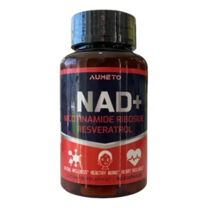 NAD NICOTINAMIDE RIBOSIDE RESVERATROL 90 cápsulas