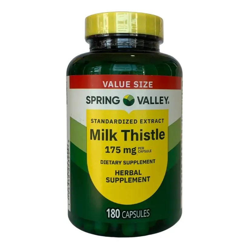 STANDARDIZED EXTRAC MILK THISTLE 175MG DIETARY SUPPLEMENT HERBAL SUPPLEMENT 180 CAPSULES