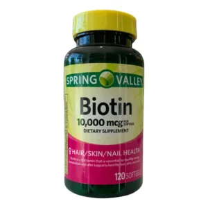 BIOTIN 10,000 MCG 120 softgels