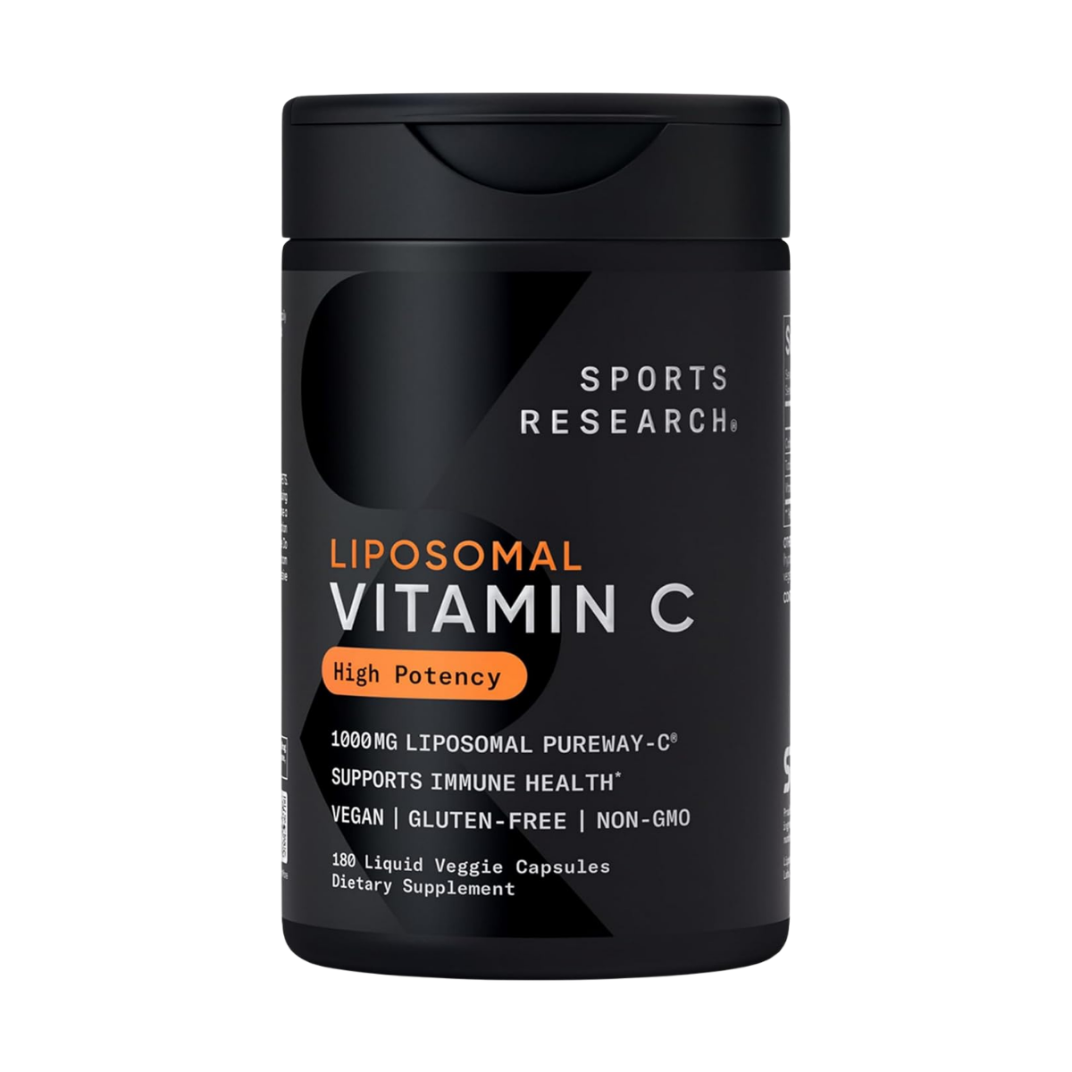 SPORTS RESEARCH LIPOSOMAL VITAMIN C 180 CÁPSULAS VEGETALES