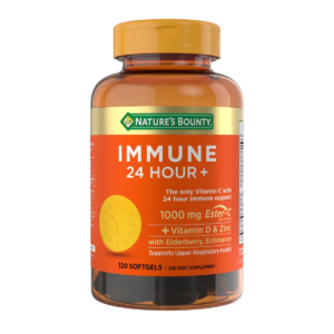 IMMUNE 24 HOUR 120 SOFTGELS NATURES BOUNTY
