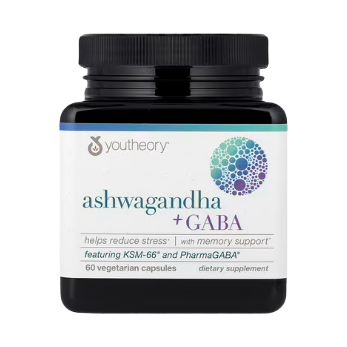 YOUTHEORY ASHWAGANDHA GABA 60 CÁPSULAS