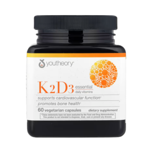 YOUTHEORY K2 D3 60 CÁPSULAS