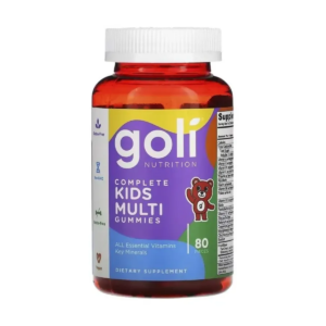 GOLI NUTRITION COMPLETE KIDDO MULTI GUMMIES 80 GOMITAS