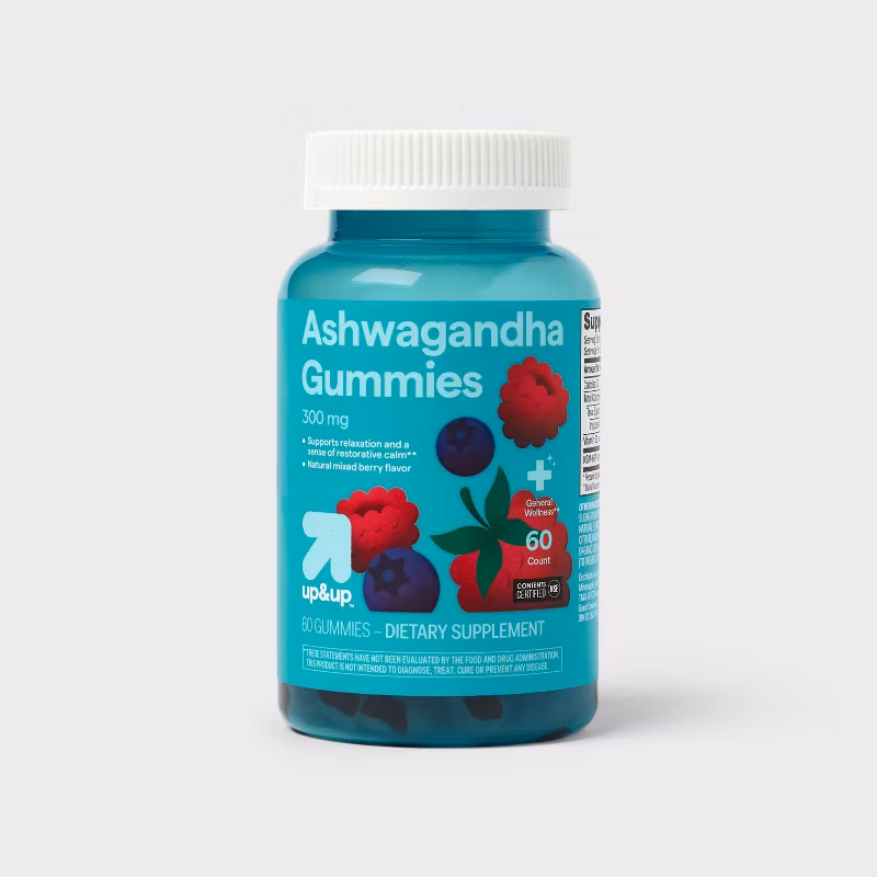 UP&UP ASHWAGANDHA GUMMIES 300MG