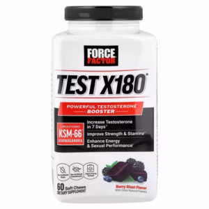 TEST X180 BOOST 60 TABLETS Berry Blast Flavor
