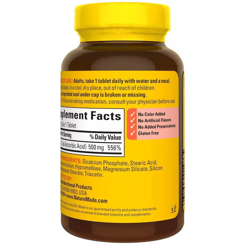 NATURE MADE C 500MG 250 TAB - Image 2