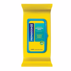 PREPARATION H HEMORRHOIDAL WIPES 48 WIPES