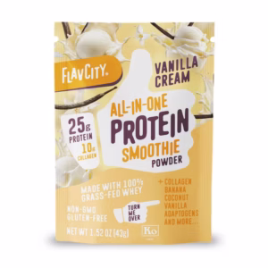 FLAVCITY ALL IN ONE PROTEIN SMOOTHIE POWDER VANILLA CREAM 430GR