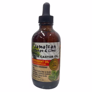 BLACK CASTOR OIL PEPERMINT OIL JAMAICAN MANGO LIME