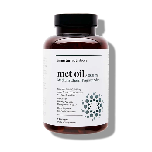 SMARTER NUTRITION MCT OIL 3000 MG 90CÁPSULAS