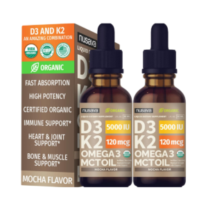 D3 K2 OMEGA 3 MCT OIL 60 SERVINGS MOCHA FLAVOR