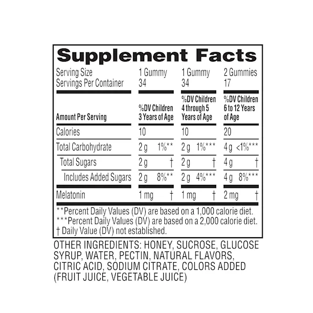 CHILDREN SLEEP WITH MELATONIN 50 GUMMIES - Image 2
