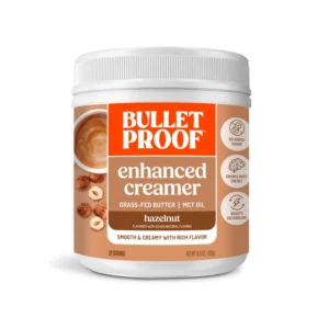 BULLETPROOF ENHANCED CREAMER FLAVOR HAZELNUT 28 SERVINGS